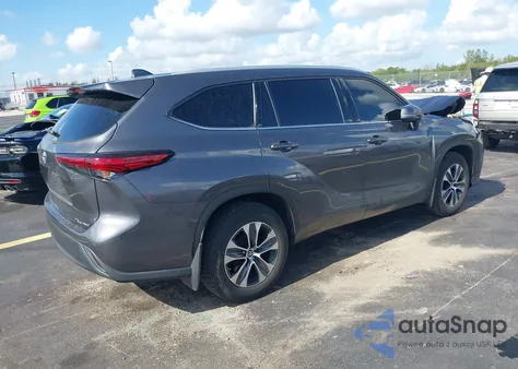 2022 Toyota Highlander Xle from USA, damaged, VIN 5TDHZRBH3NS214999